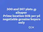 300 &  267 plots for sale @ alkapur prime location