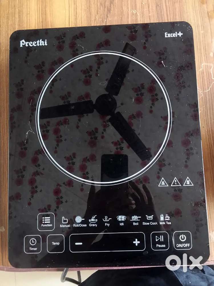 5 month using preethi induction cooker good conditionb