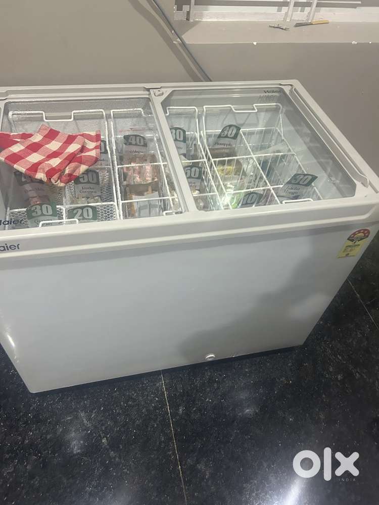Haier Glass Top Freezer HFC300GM5