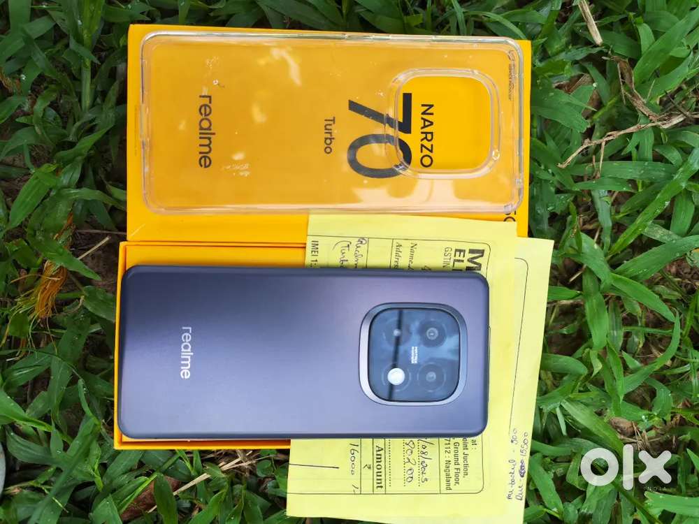 Narzo 70 turbo 5G is display fingerprint ( brand new)
