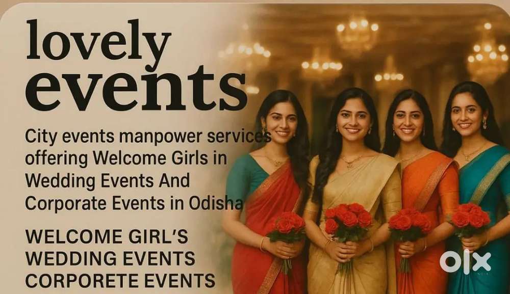 Events girl  welcoming , part time job work