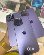 Iphone 14 pro max deep purple with bill and warranty it's Refurbished