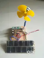 solar powered Fan & blinking light kit