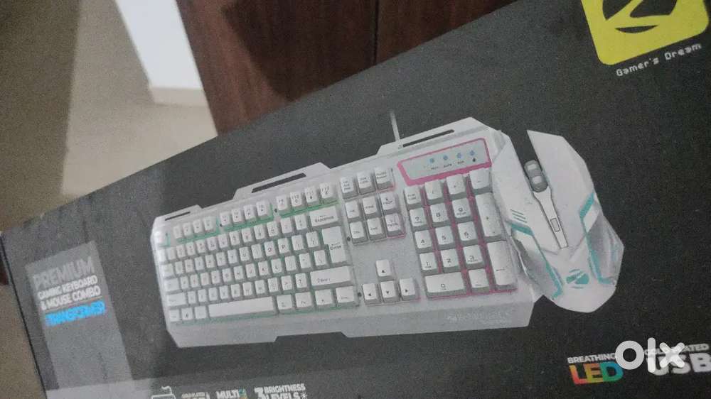 Zebronics Transformer edition Gaming Keyboard and mouse
