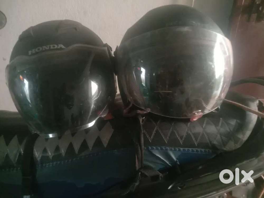 old  hafe face face helmet used .used