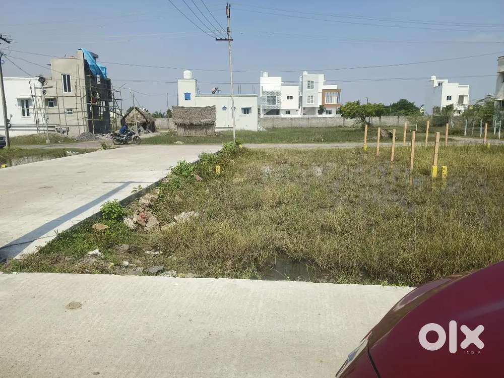 750sq.ft Corner Plots sale Medavakkam Near Ponmar