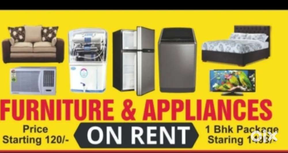 Furniture appliances on RENT