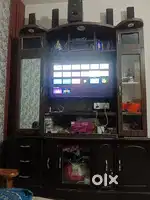 TV panel with dressing table