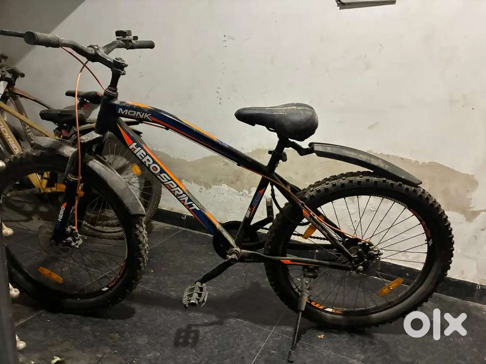 Hero Sprint Monk Mountain Bike – Good Condition, 26-inch Wheels