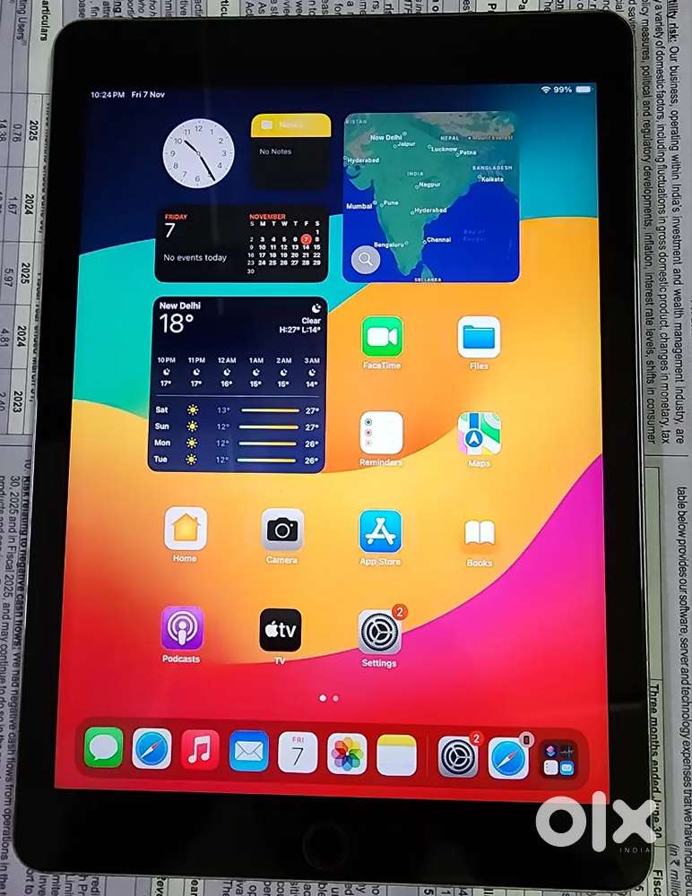 Apple IPad 6th Gen.9.7, 128 GB.WiFi +Cellular (SIM)