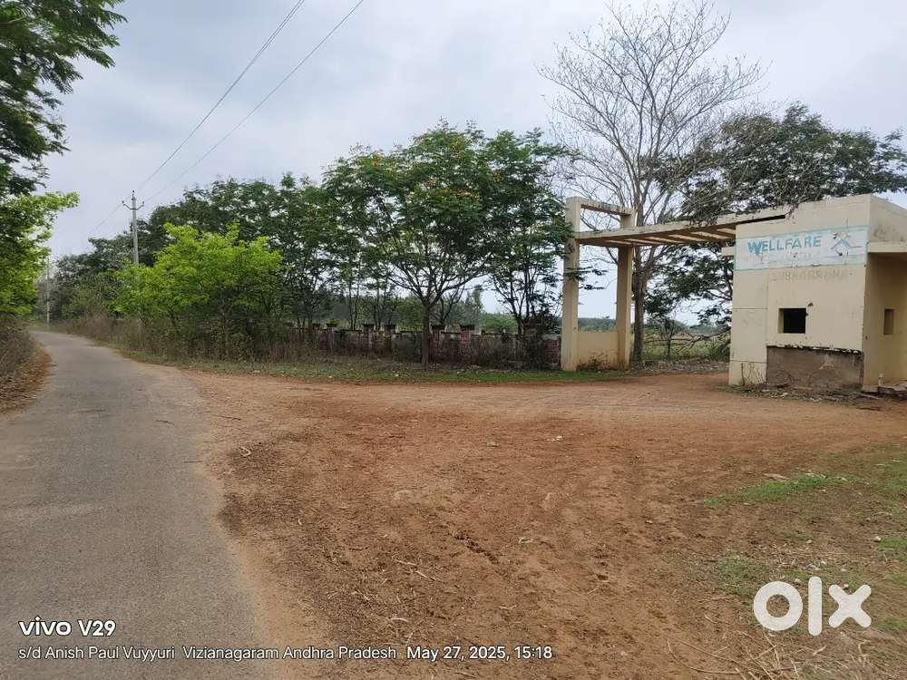 Just 800 mts away from Bhogapuram Highway , DTCP plots for sales