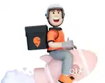 Grocery Swiggy delivery boy