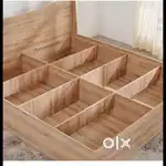 Bedroom set [Bed, side table, wadrobe & TV Unit desk]