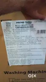New washing machine