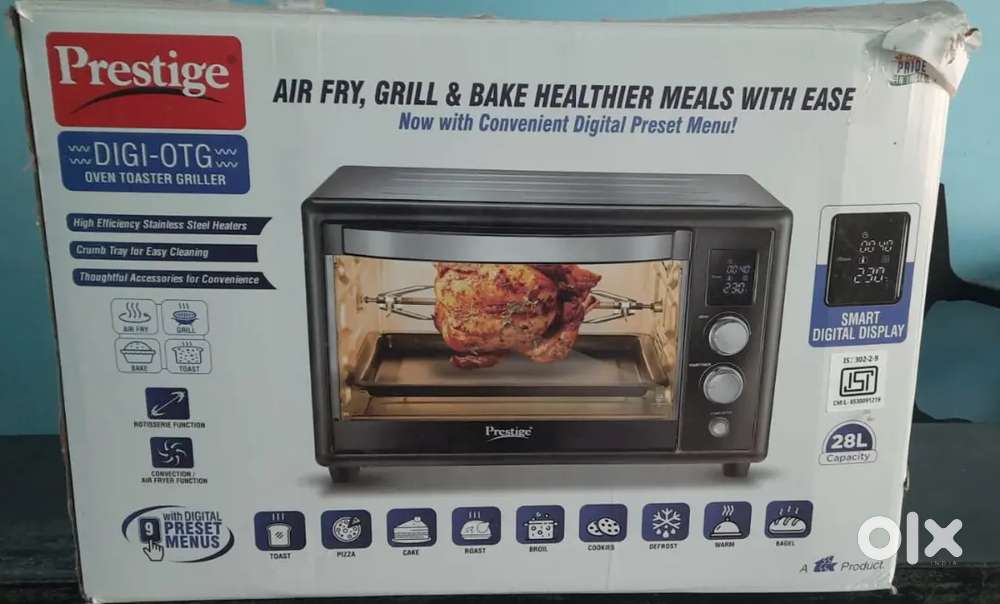 Prestige DIGI OTG oven toaster griller