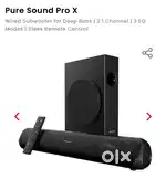 Portronics pure sound X pro 80W (Brand New Sealed)