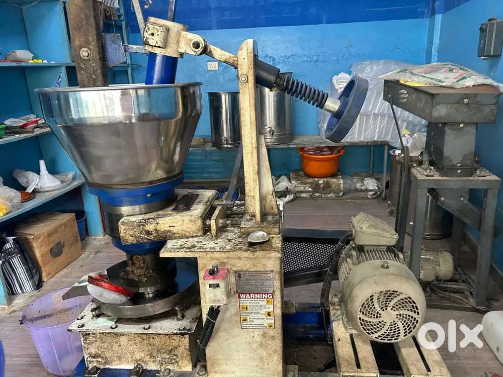 Chakkil attuna machine and coppra cutting machine