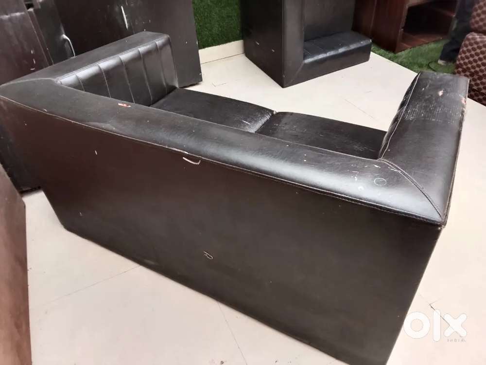 4 Black sofa