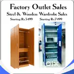 Wooden Wardrobe, Steel Wardrobe Almirah Berow All sizes available