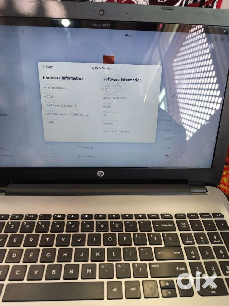 HP NOTEBOOK i5 5th gen