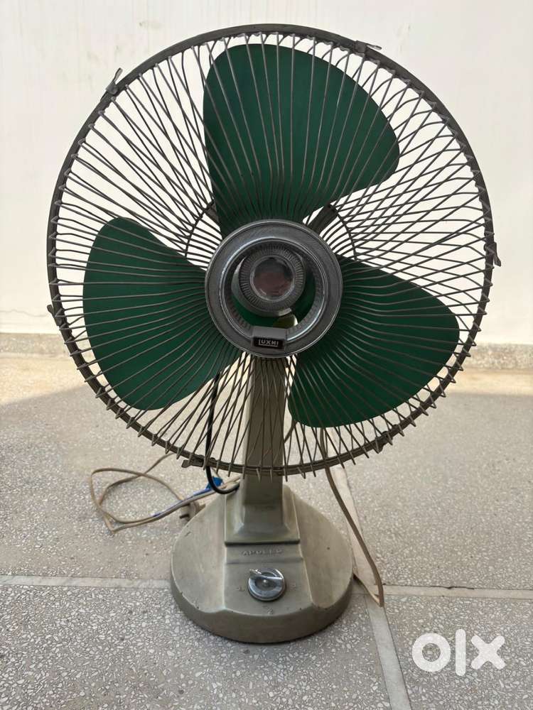 Vintage LUXMI Pedestal Fan – Fully Working Condition
