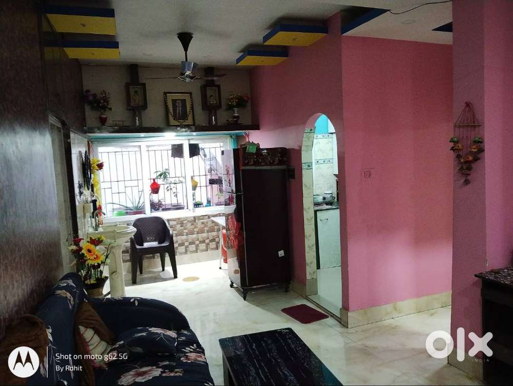 Semi furnished 2 bhk flat for sale