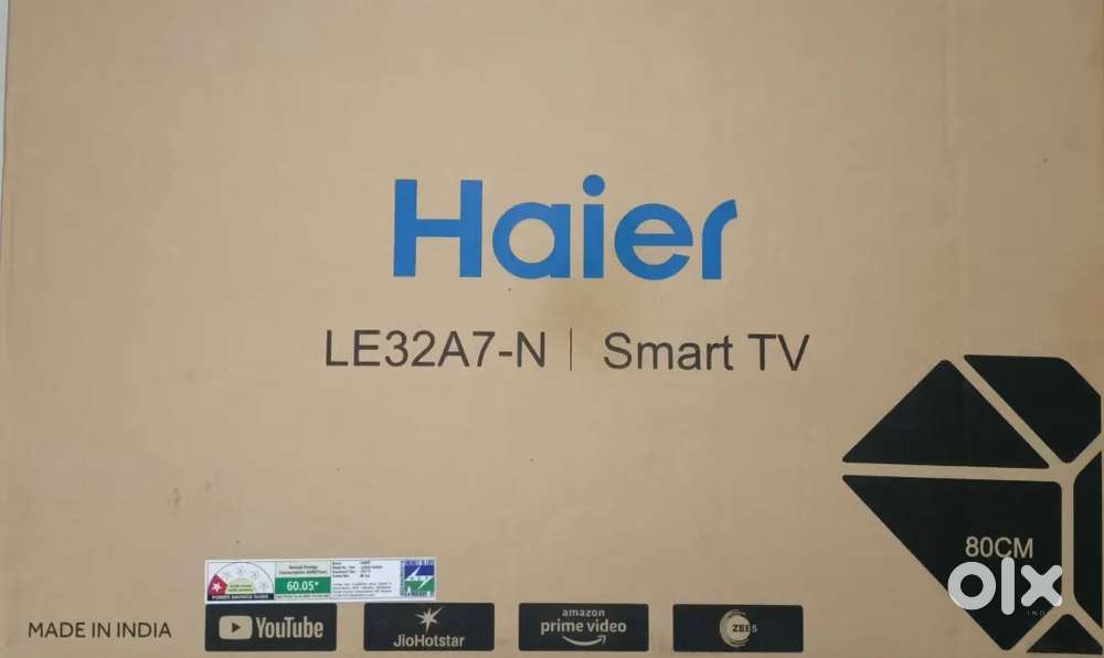 All New Haier 32 Inch LED Smart TV – Excellent Condition
