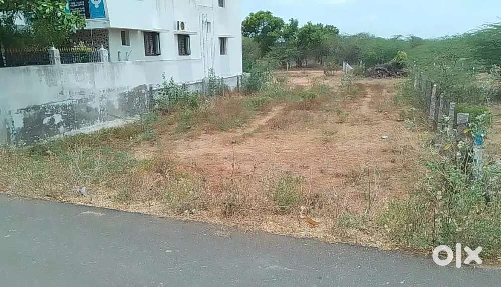 Madurai algarkovil main road near Mathur plot for sale