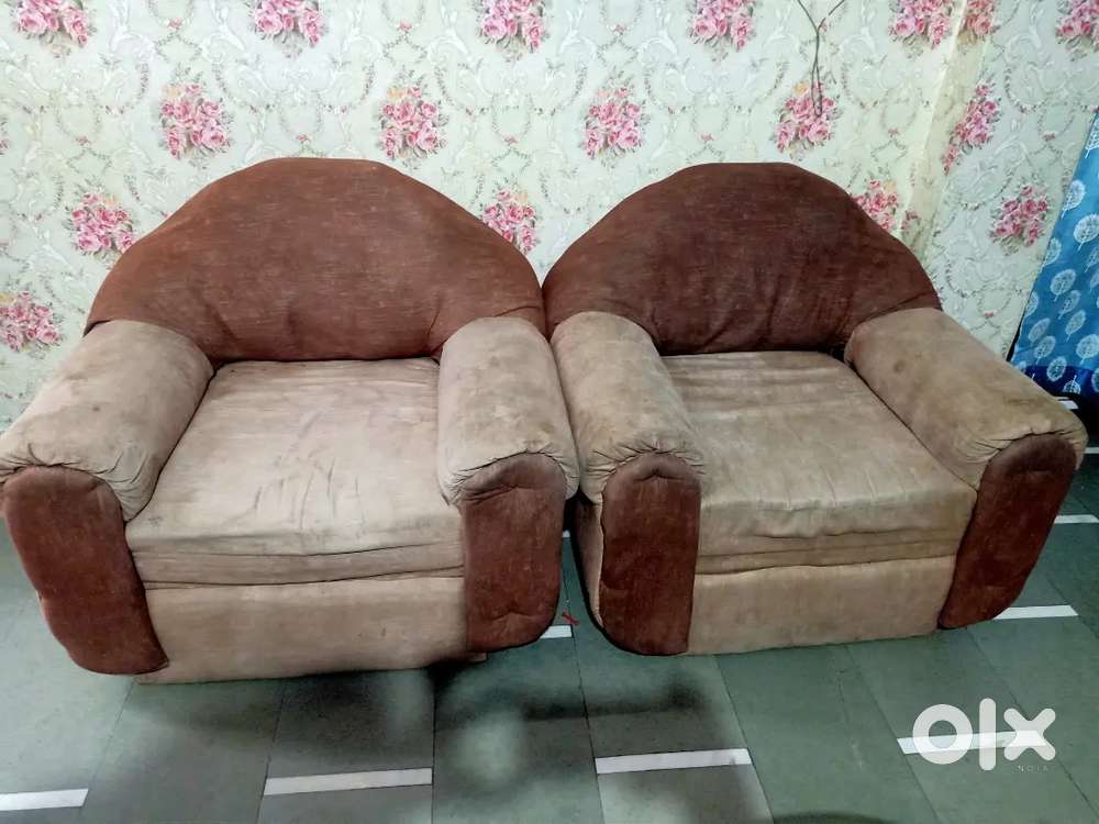 Two Single seat sofa