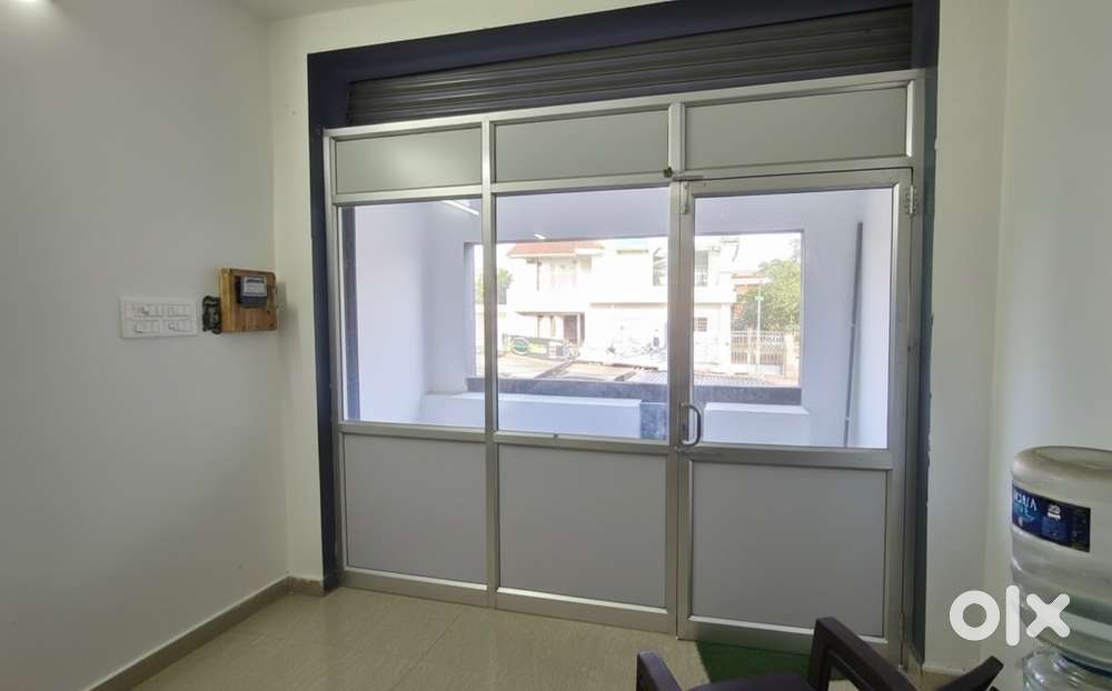 110sqft shop in first floor with aluminium door