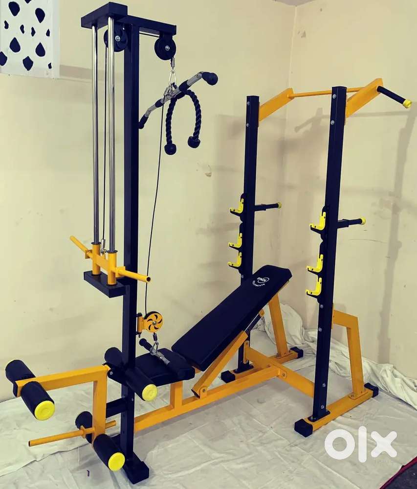 HOME GYM WORKOUT SET UP