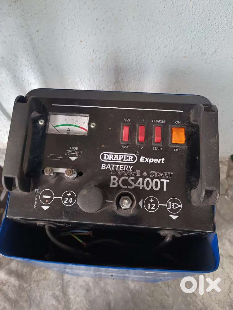 Battery charger + starter 12v/24v