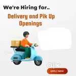 We are Hiring : Delivery Executives in Koothattukulam