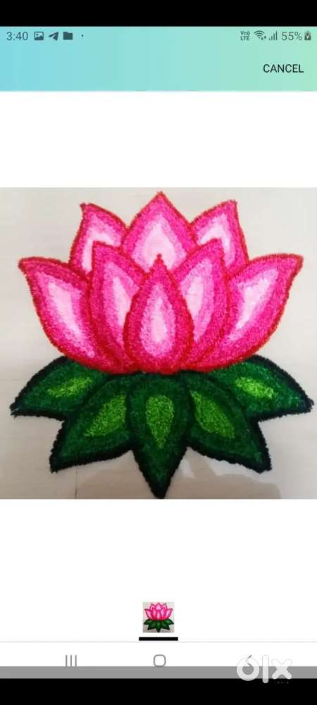 Rangoli mat