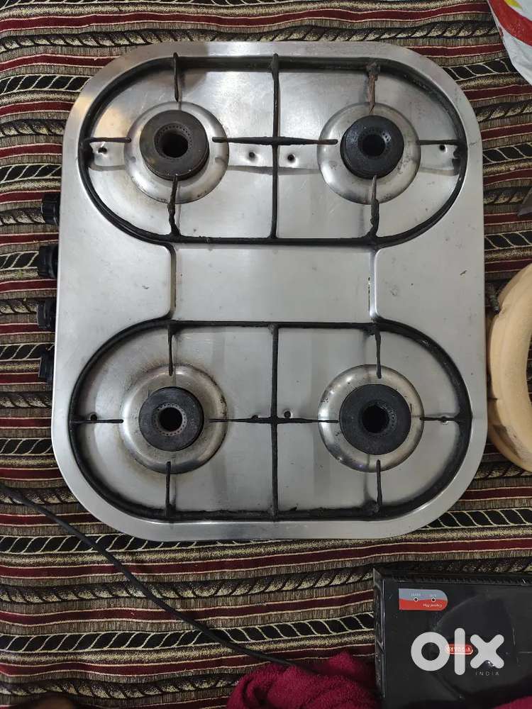 Heavy duty 4 burner Gas stove for sale fix rate