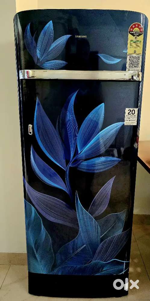 Samsung 215 L Horizontal Curve Design Single Door Refrigerator