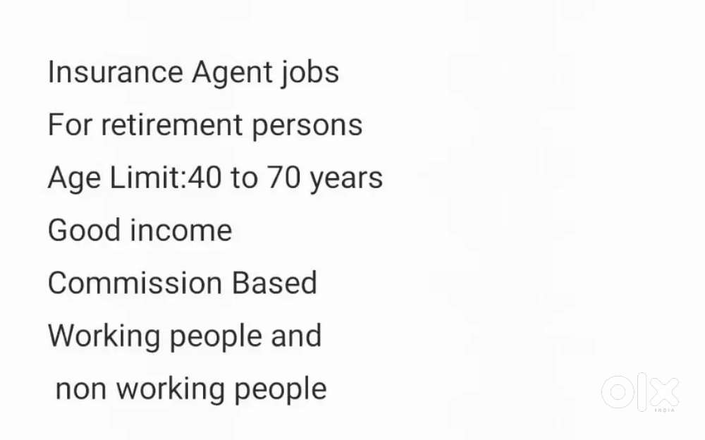 Insurance Agent job