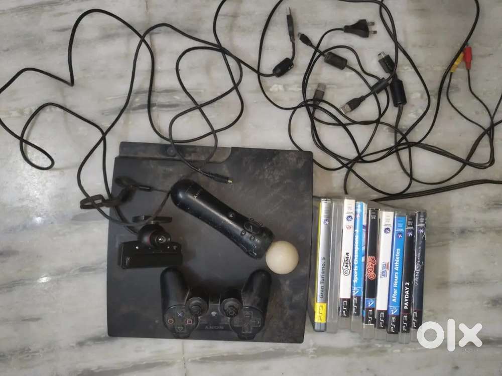 ps3 full set with games( price negotiable)