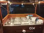 Food cart counter