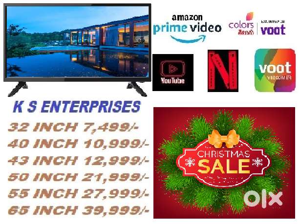 WINTER DHAMAKA OFFER 40 INCHES  SMART, 4K UHD LED TV IN 10,999 ONLY.