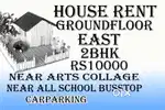 2BHK GROUNDFLOOR EAST RS10000 7ARTSCOLLAGE CLUNYSCHOOL CARPARKING