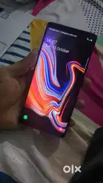 Samsung galaxy note 9 cracked body