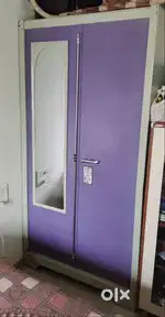2 Door Steel Almirah with lockers