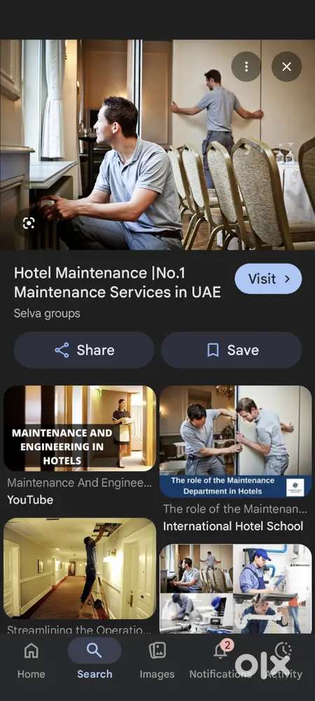 Hotel  maintenance engineer