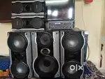 6 Speakers and emplifier