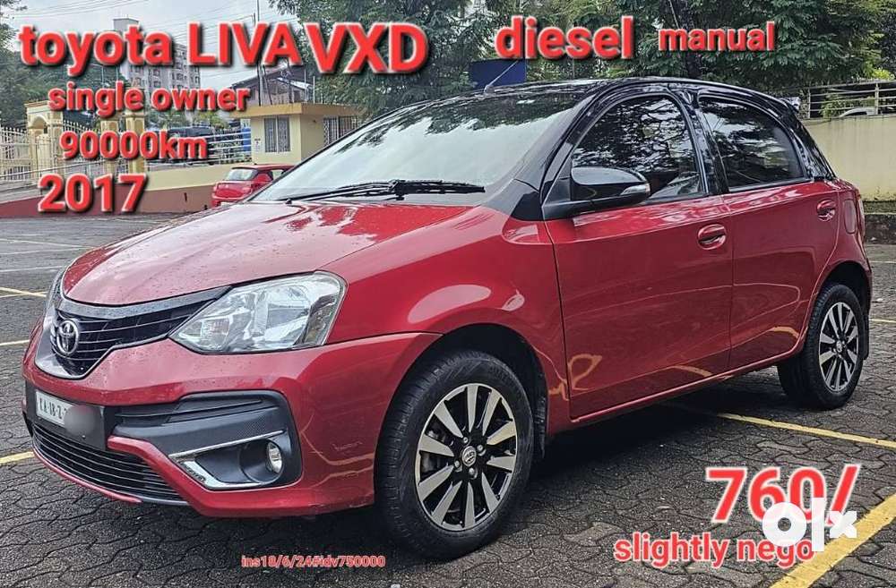 Toyota Etios Liva 2014-2016 VXD, 2017, Diesel