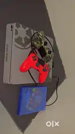 Playstation4 Star Wars Edition and 2 sony controller with gta 5 , FC24