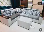 Luxurious design L shape sofa set a available in starf furniture