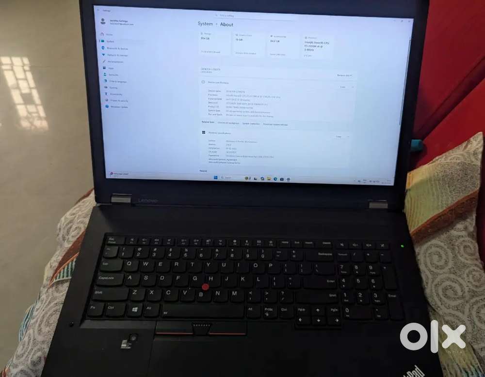 Lenova ThinkPad P71 17.3inch,64gb ram,16gb graphic card,1tb storage