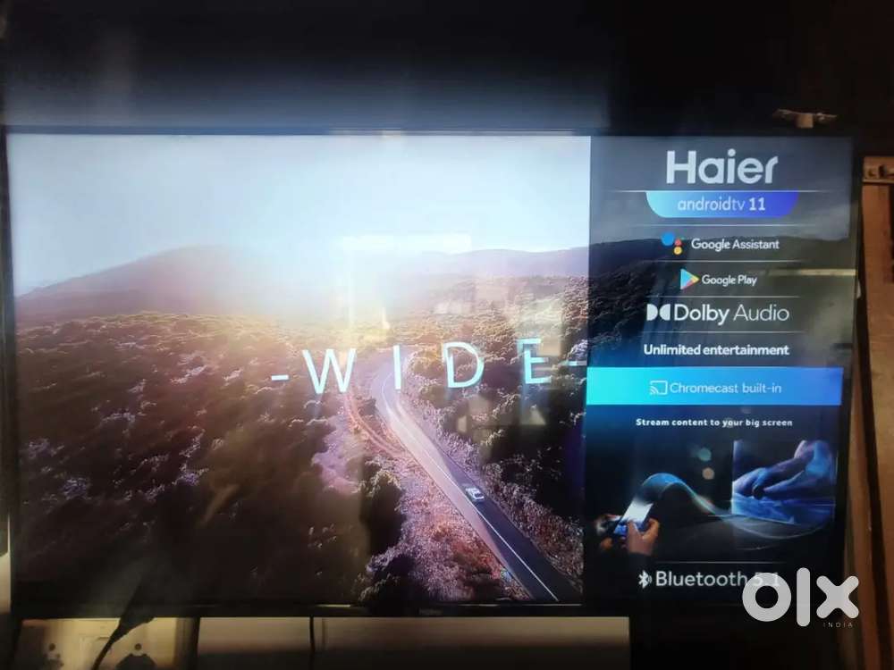 43 inch full Android smart Led Tv only 4600/-